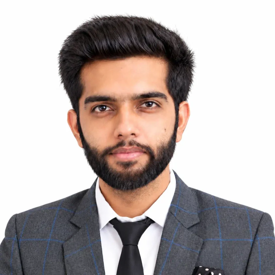 Professional Portrait in Gray Suit